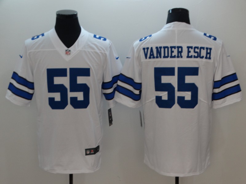 Men Dallas Cowboys #55 Vander esch White Nike Vapor Untouchable Limited Playe NFL Jerseys->denver broncos->NFL Jersey